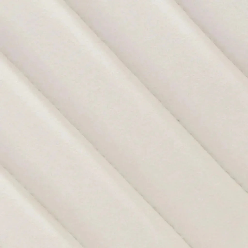 Vogue Set of (2) Dining Chairs Cream Velvet - LOOMLAN - Diamond Sofa - Dining Chairs