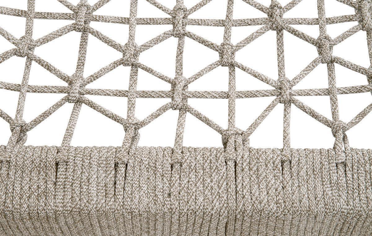 Wrap Outdoor Square Coffee Table Teak With Storage Shelf - Sideboards and Things Brand_Essentials For Living, Color_Natural, Features_Indoor/Outdoor Use, Features_With Shelves, Features_With Storage, Finish_Natural, Materials_Rope, OUTDOOR, Product Type_Outdoor Coffee Table, Shape_Square, Sustainable, Table Base_Wood, Table Top_Glass, Upholstery Type_Rope, Width_40-50, Wood Species_Teak