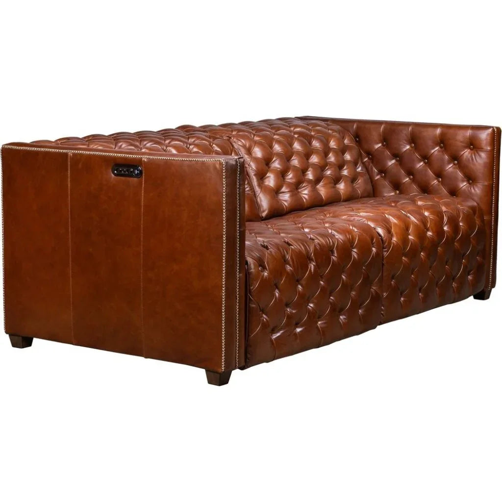 Zen Leather Power Headrest Power Sofa