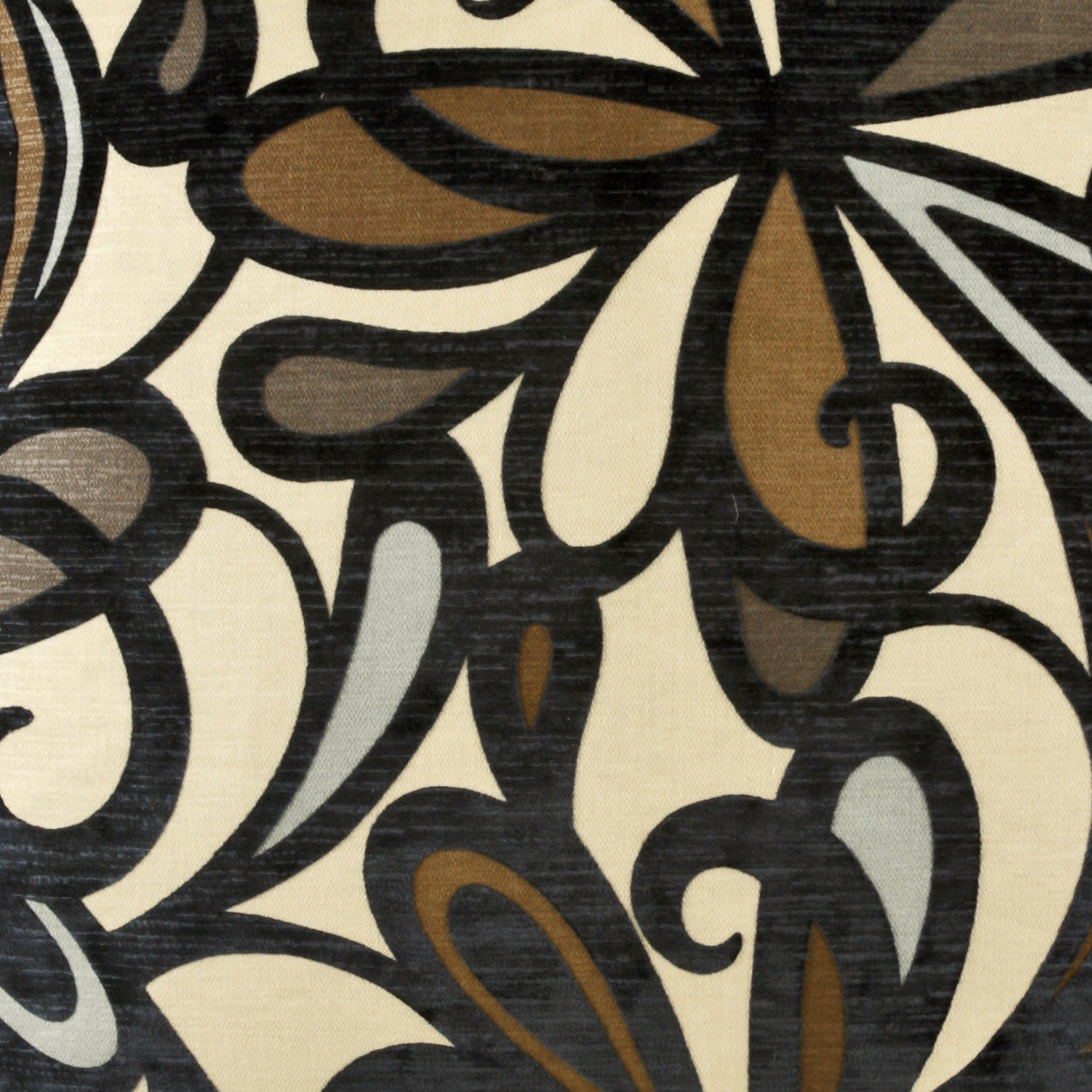 Fanfare Navy Blue Throw Pillow With Insert