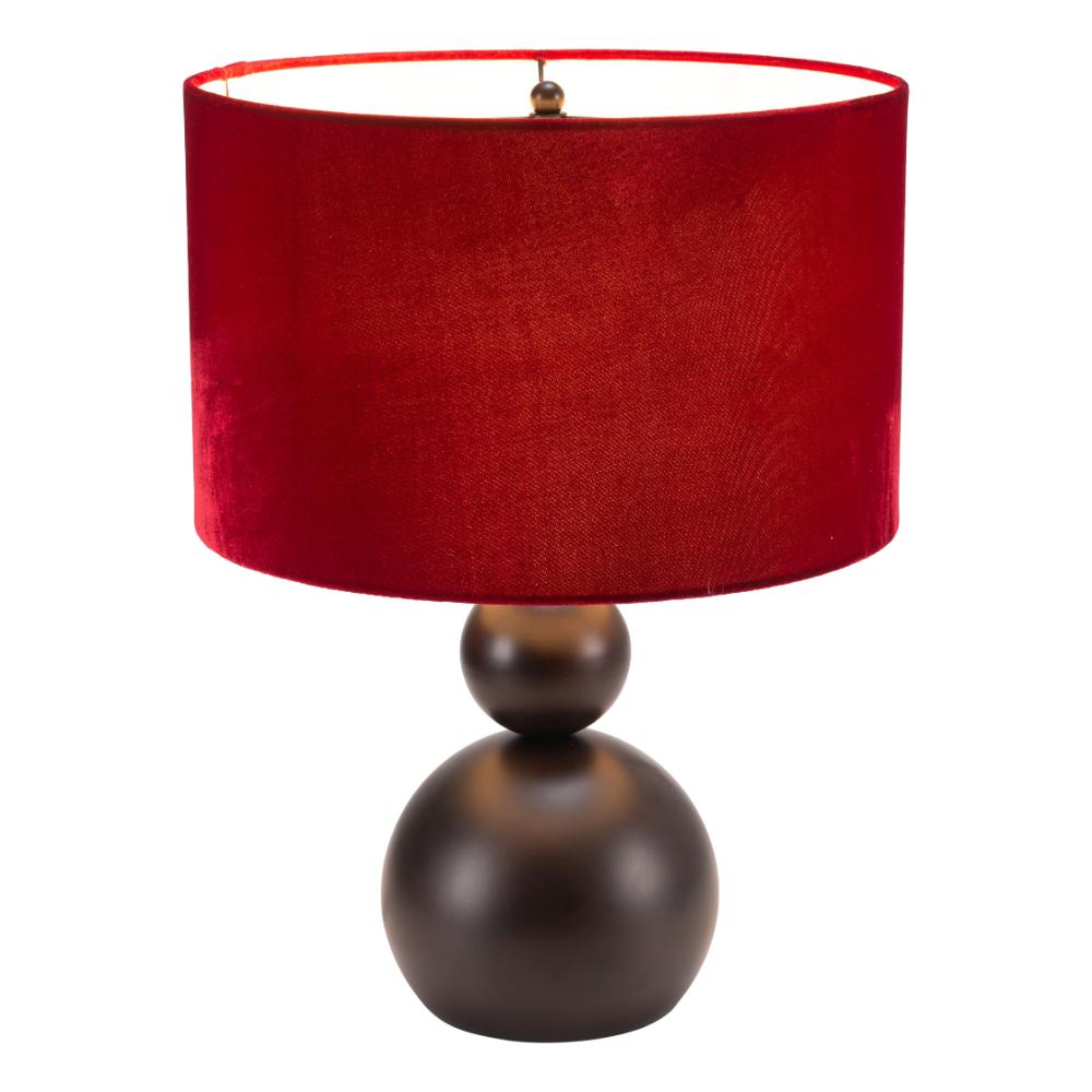 Zuo Modern Shobu Table Lamp Red