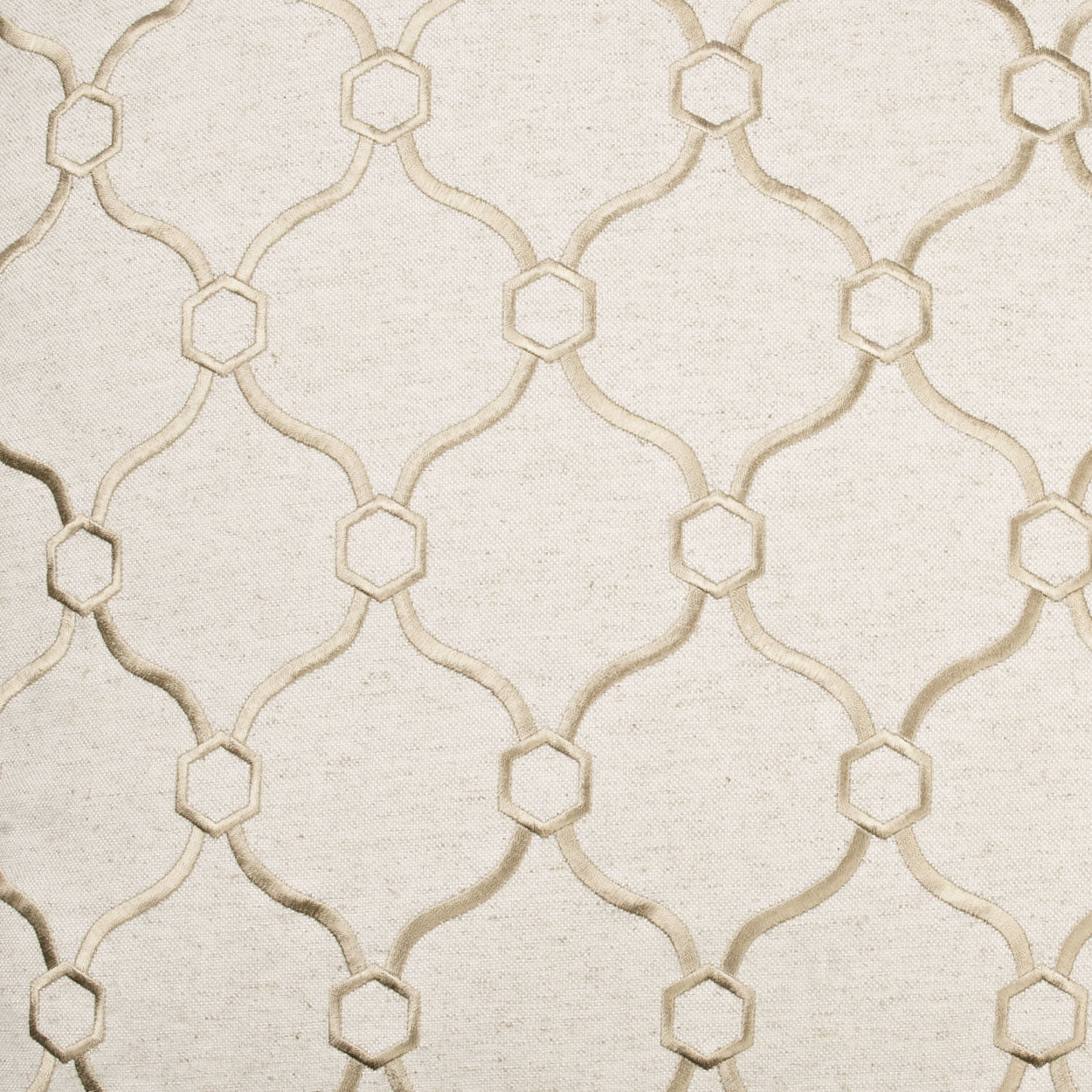 Vera White Throw Pillow With Insert