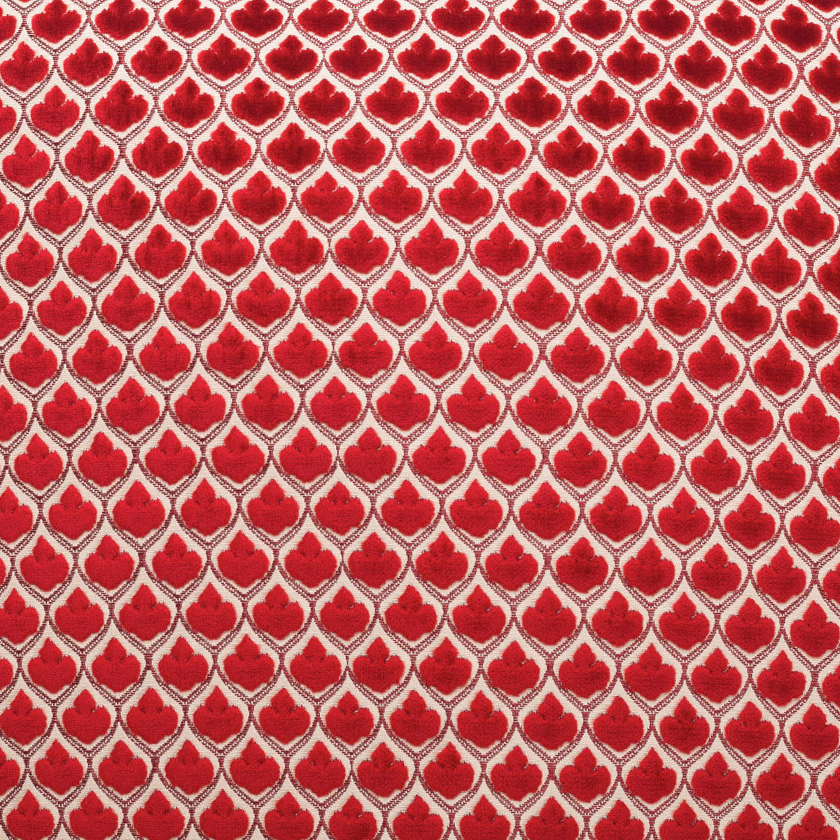 D.V. Kap Posh Red Throw Pillow With Insert