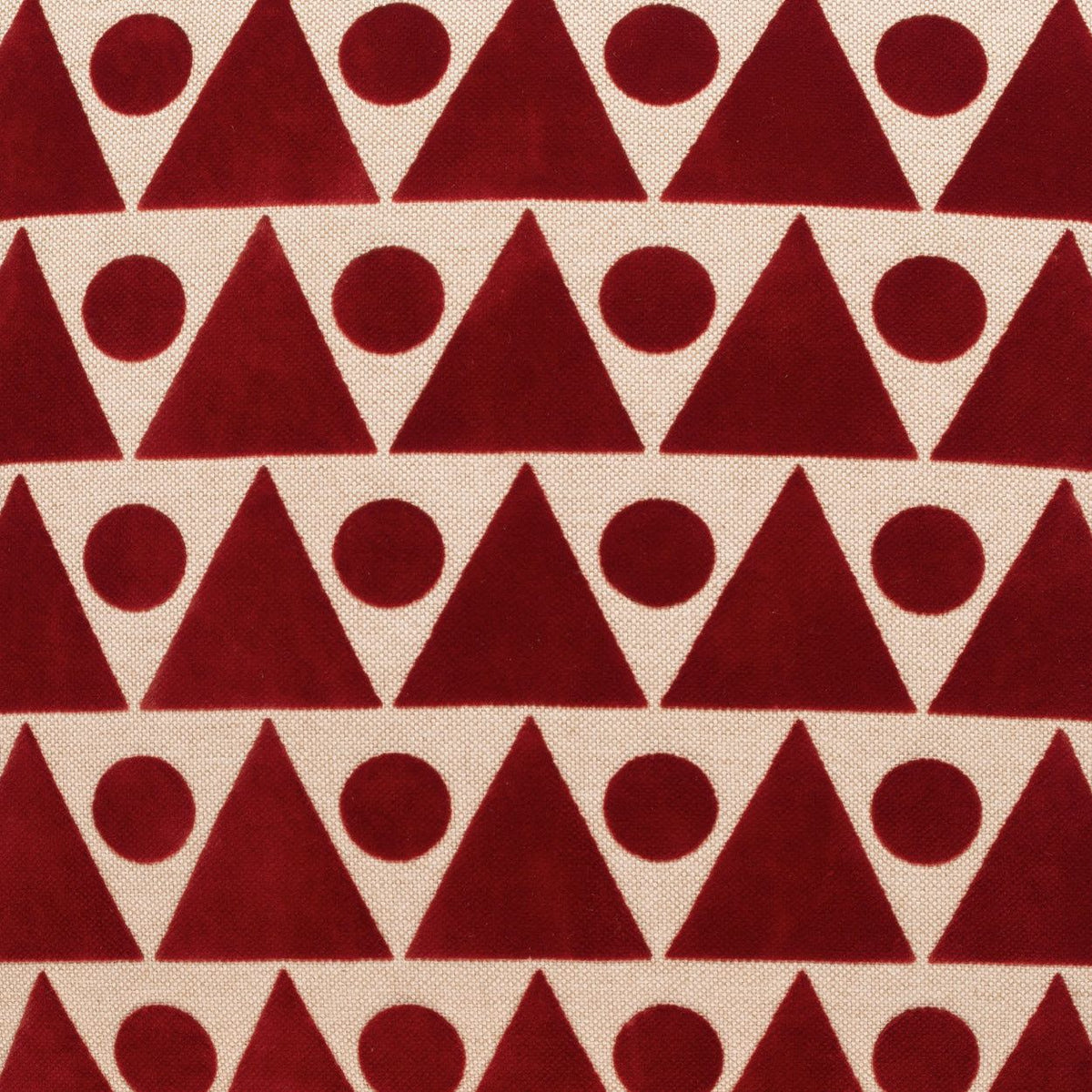 D.V. Kap Kilo Red Throw Pillow With Insert