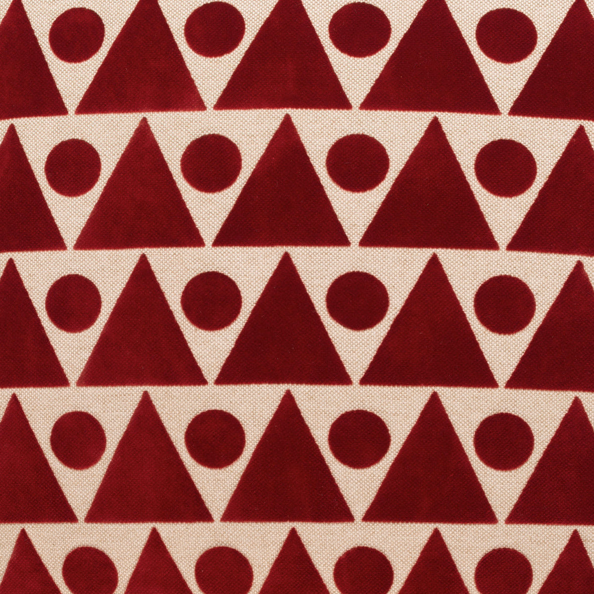 D.V. Kap Kilo Red Throw Pillow With Insert