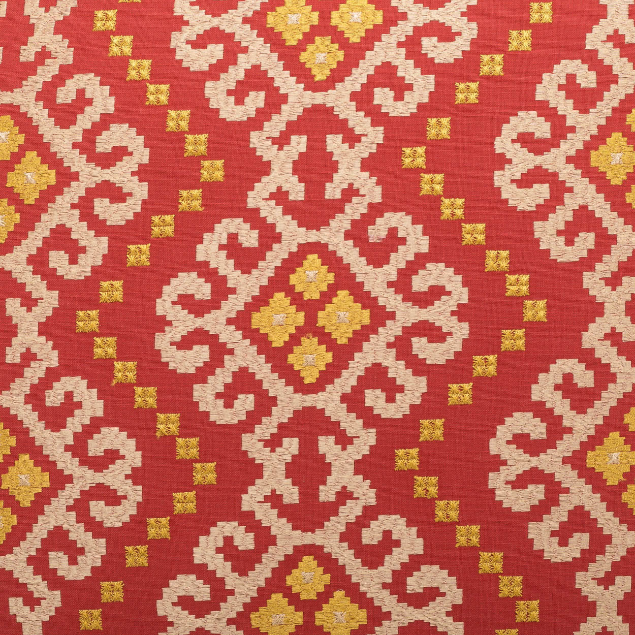 Kurta Red Throw Pillow With Insert