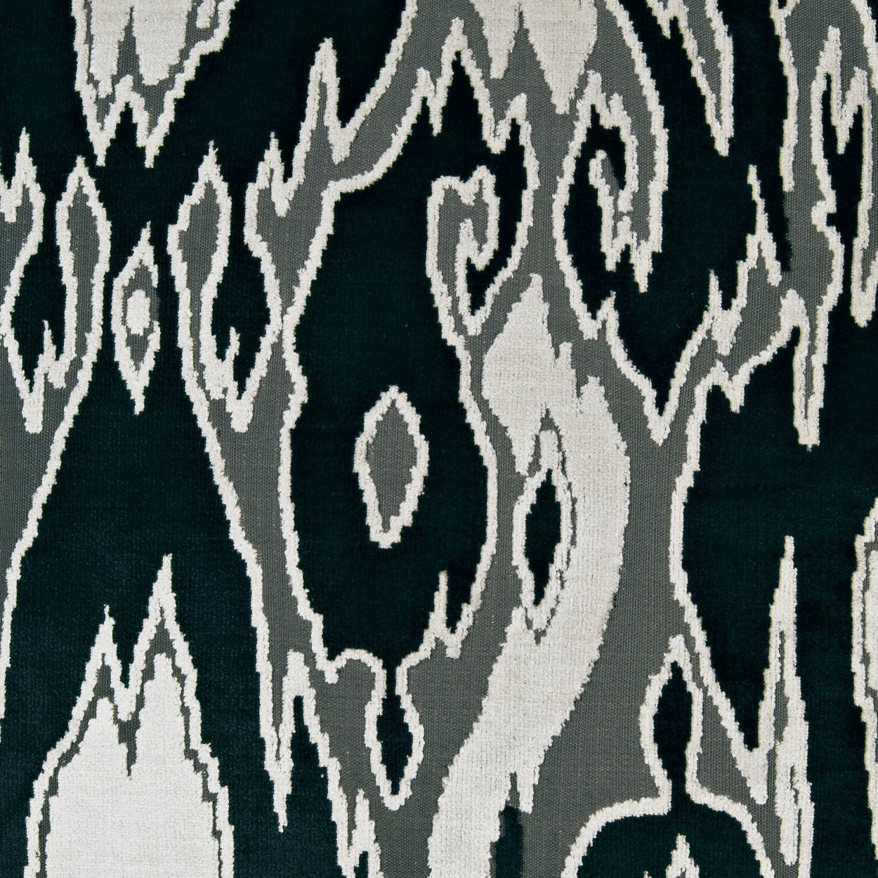 Maldives Domino Black Throw Pillow Insert