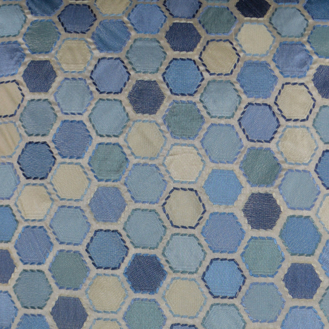 Gem Market Porcelain Blue Throw Pillow Insert