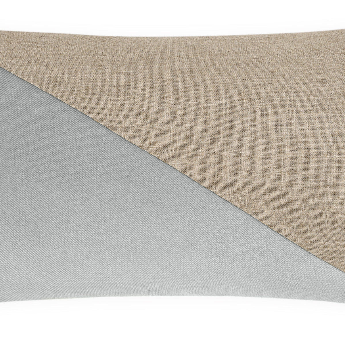 D.V. Kap Jefferson Lumbar Glacier Silver Throw Pillow Insert