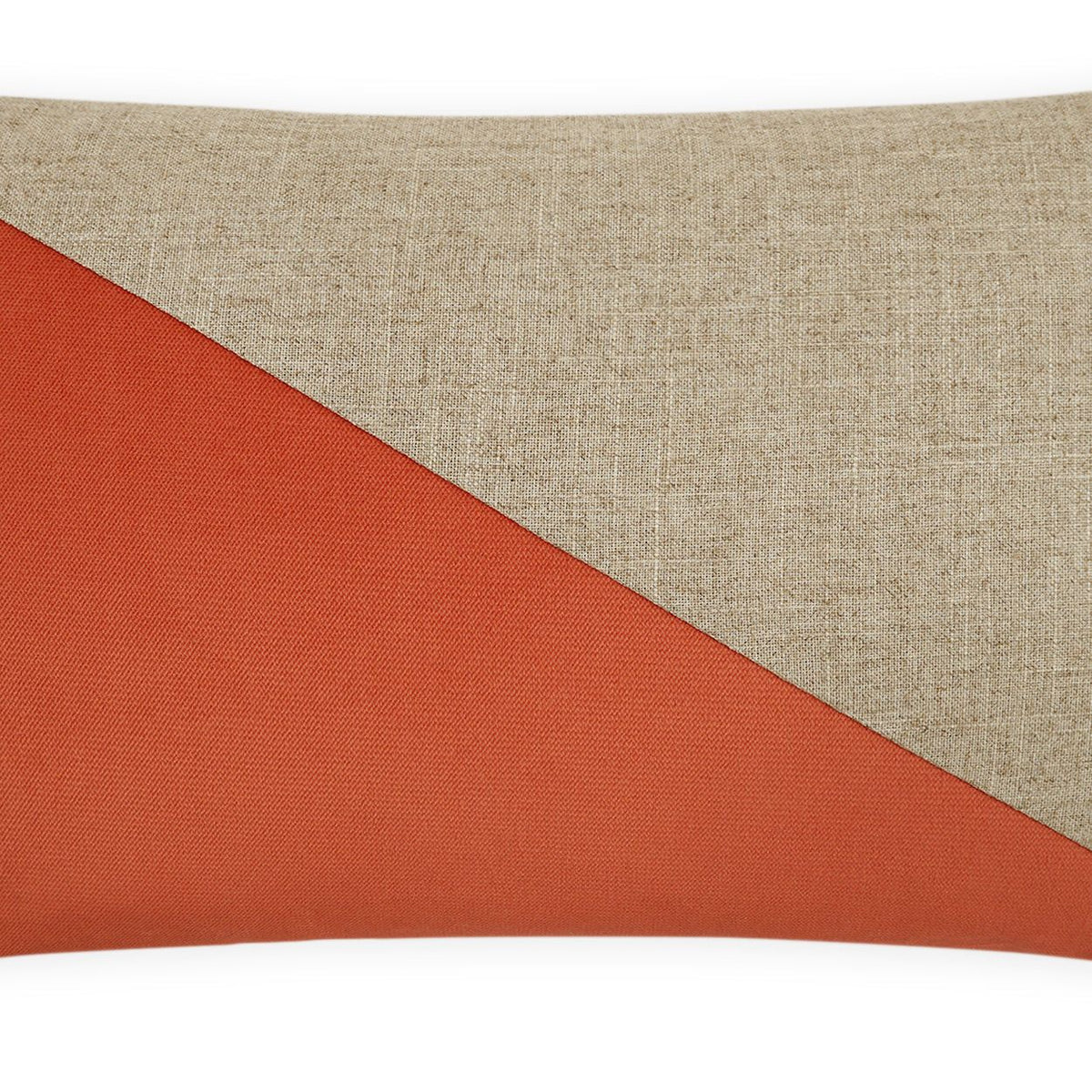 D.V. Kap Jefferson Lumbar Mango Red Throw Pillow Insert