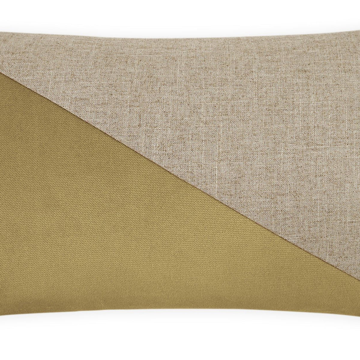 D.V. Kap Jefferson Lumbar Maize Brown Throw Pillow Insert