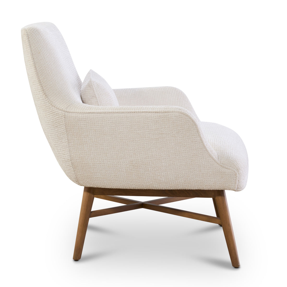 Nubuck Leather Accent Chair Swell For Living Room