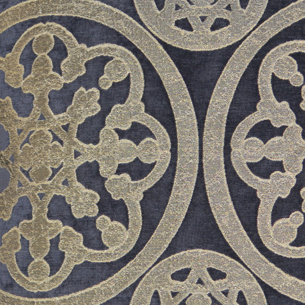 Mulberry Slate Blue Throw Pillow With Insert