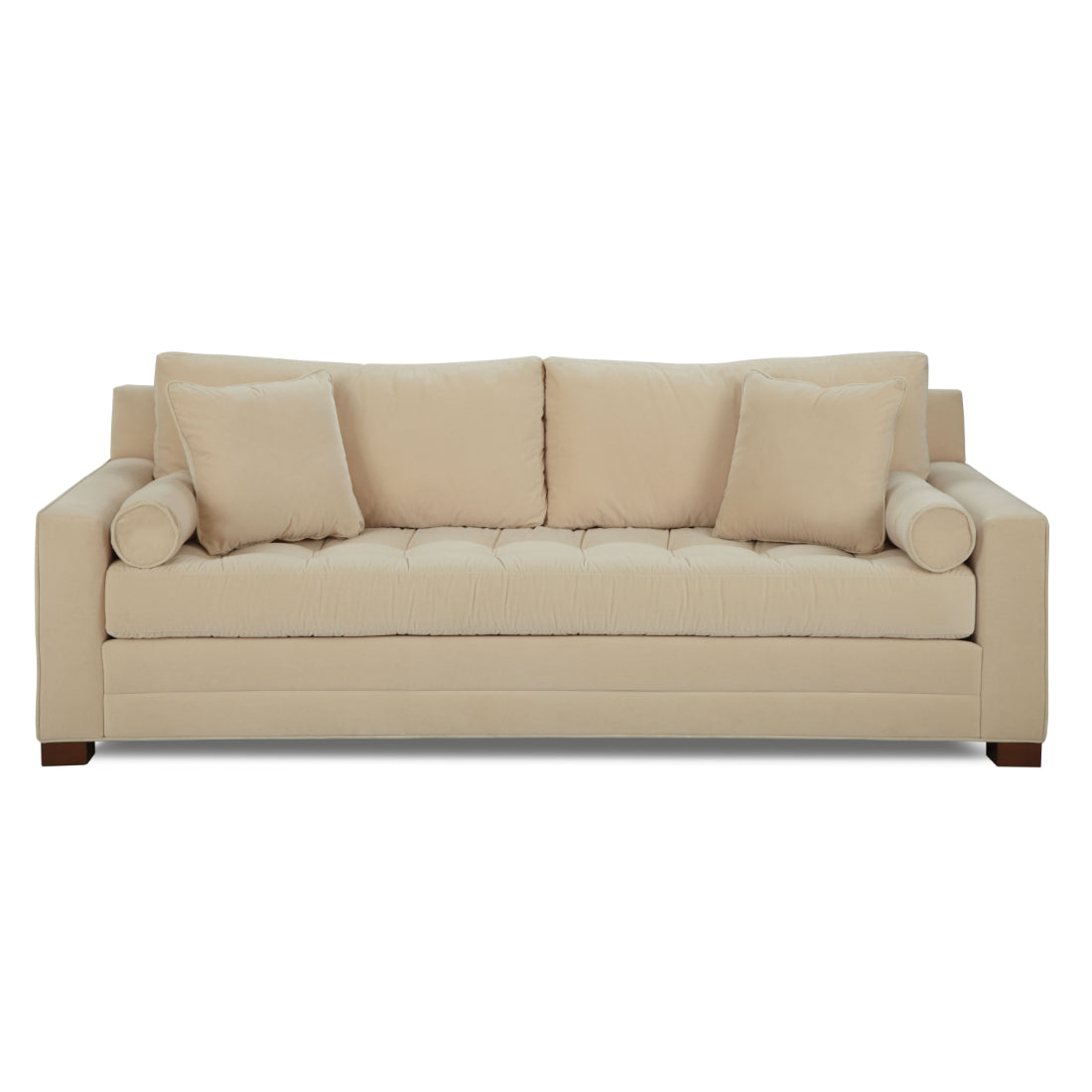 Luxurious Cameo Tufted Bench Seat Sofa
