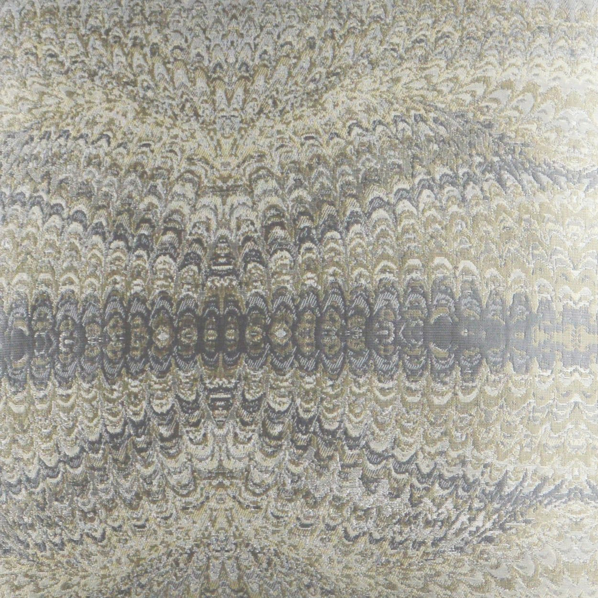 D.V. Kap Magma Nickel Grey Throw Pillow With Insert