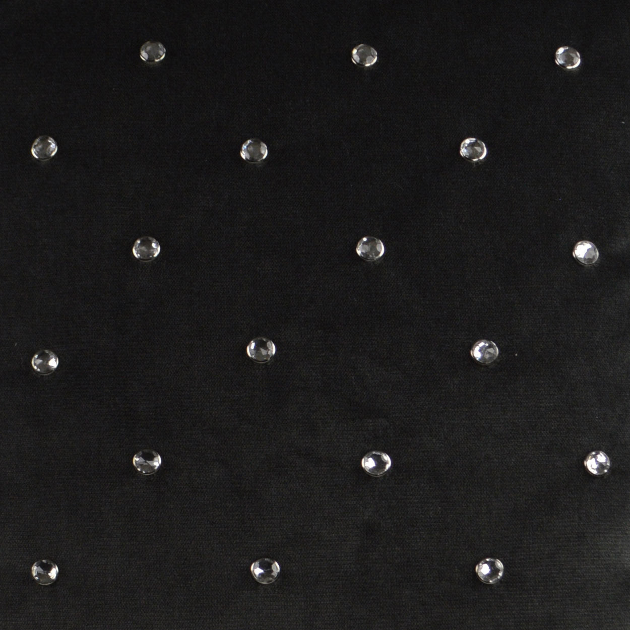 Jewels Charcoal Black Throw Pillow Insert