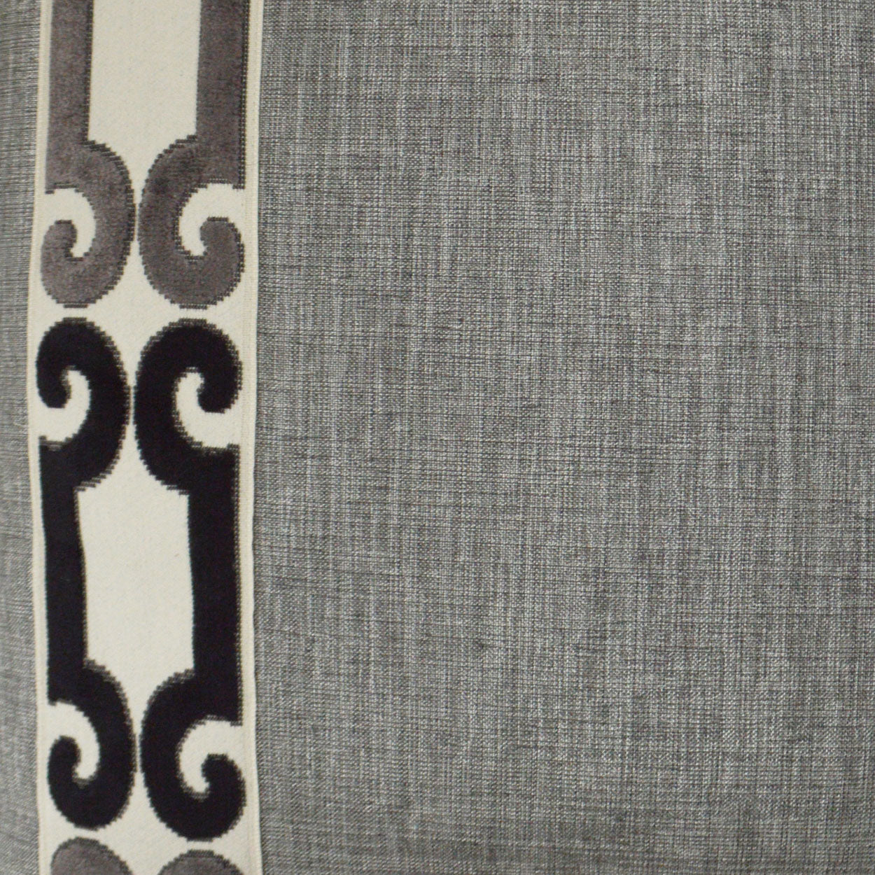 St. Raphael Charcoal Grey Throw Pillow Insert