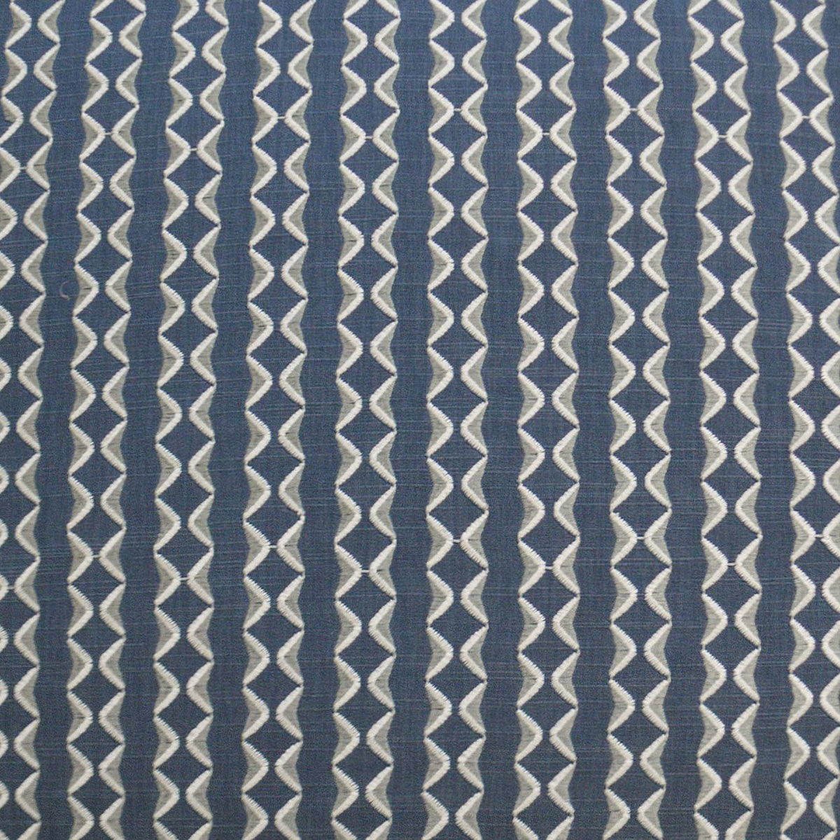 D.V. Kap Notch Indigo Blue Throw Pillow With Insert