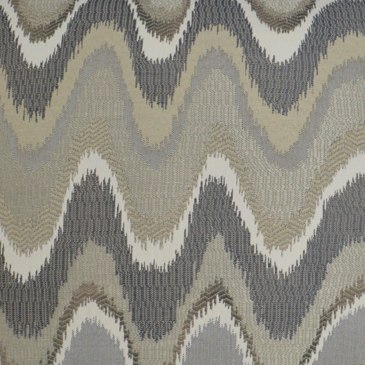 D.V. Kap Rave Wave Grey Throw Pillow With Insert