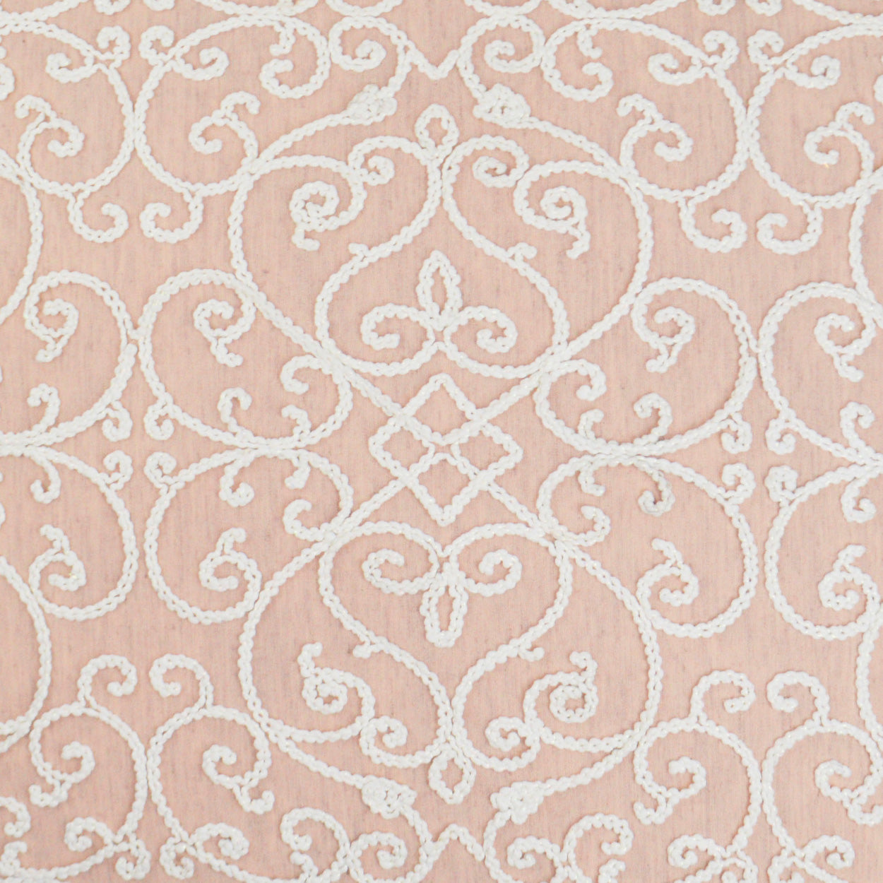 Serafim Rose Pink Throw Pillow With Insert