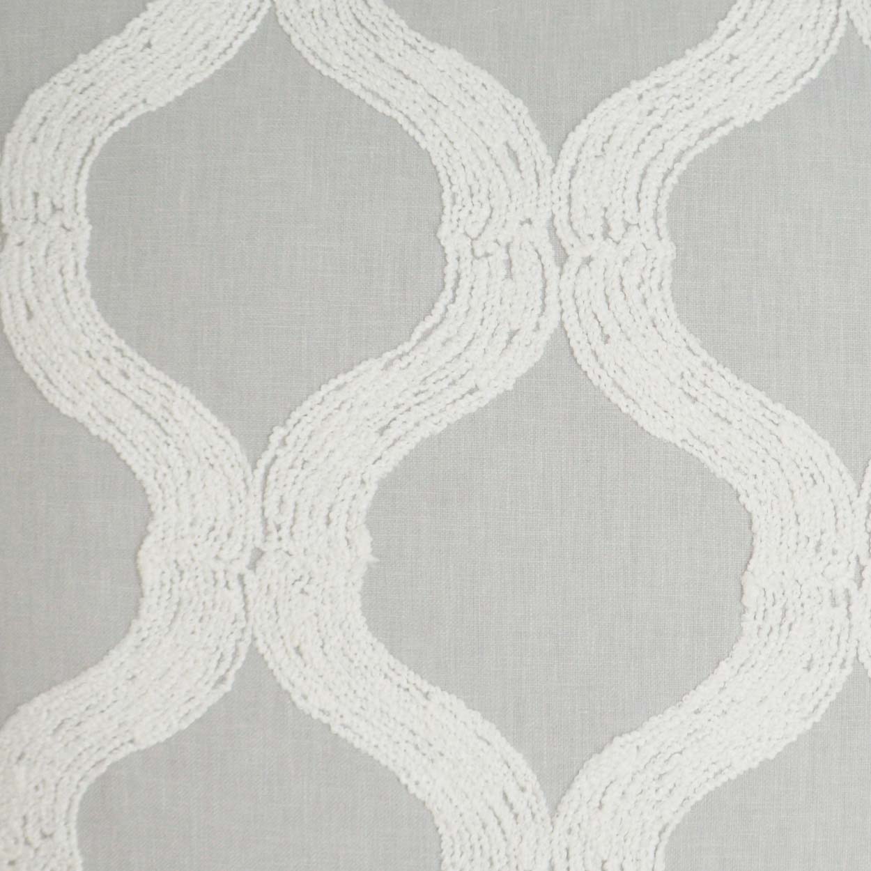 French Twist Grey Throw Pillow With Insert