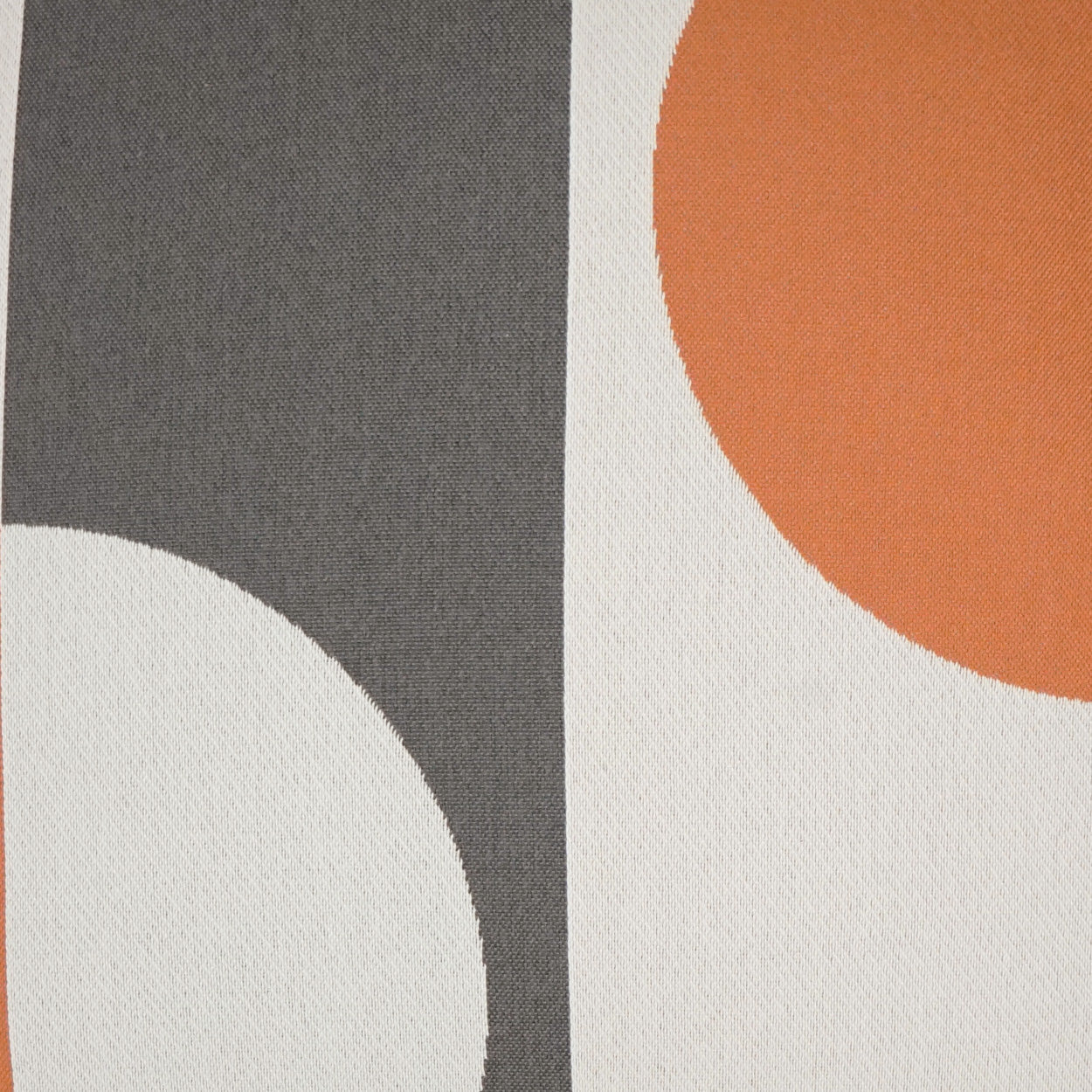 Phases Orange Throw Pillow With Insert