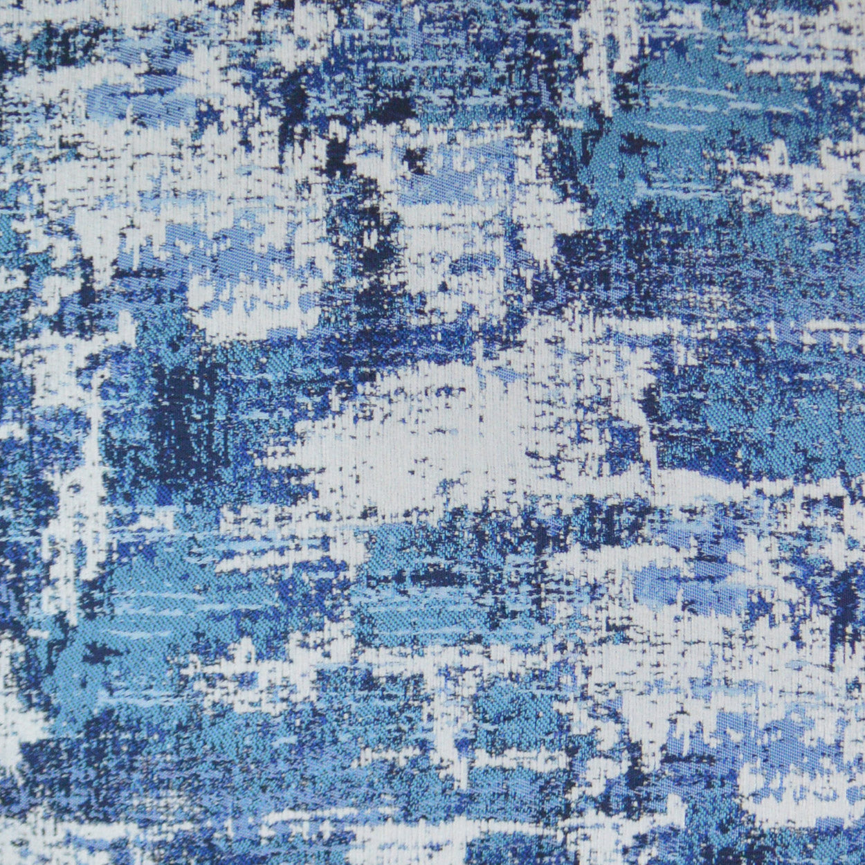 Textural Marine Blue Throw Pillow Insert