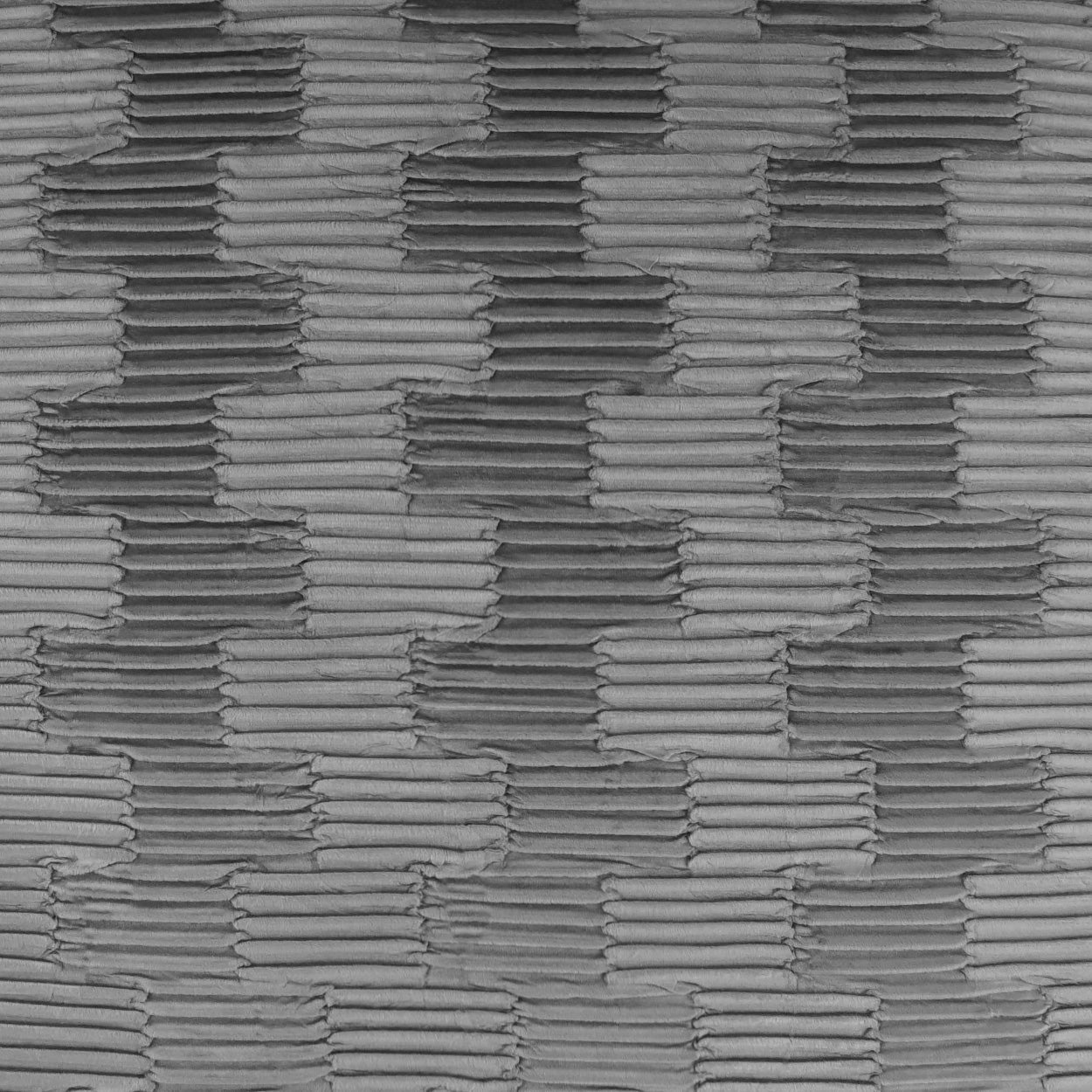 Ruche Slate Grey Throw Pillow With Insert