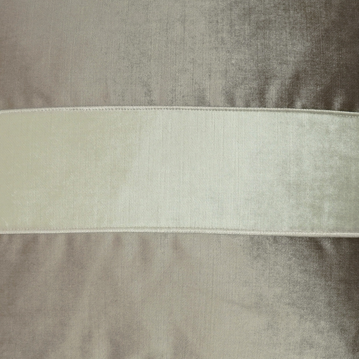 Iridescence Band Latte Brown Throw Pillow Insert