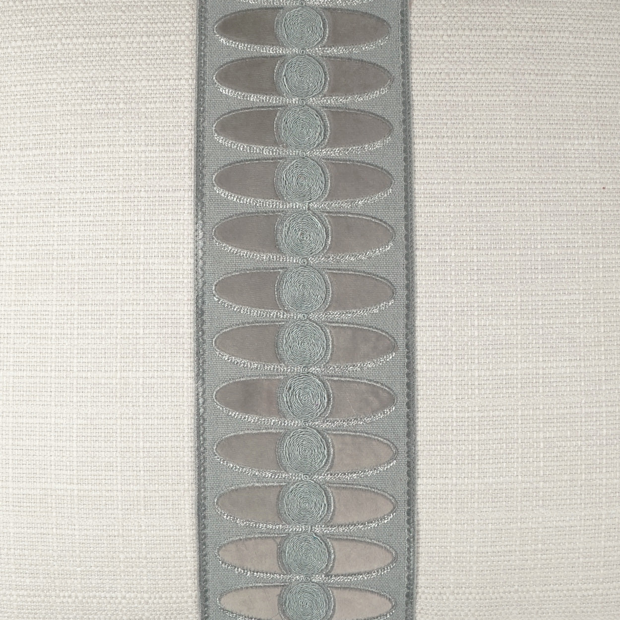 Mati Linen Grey Throw Pillow With Insert