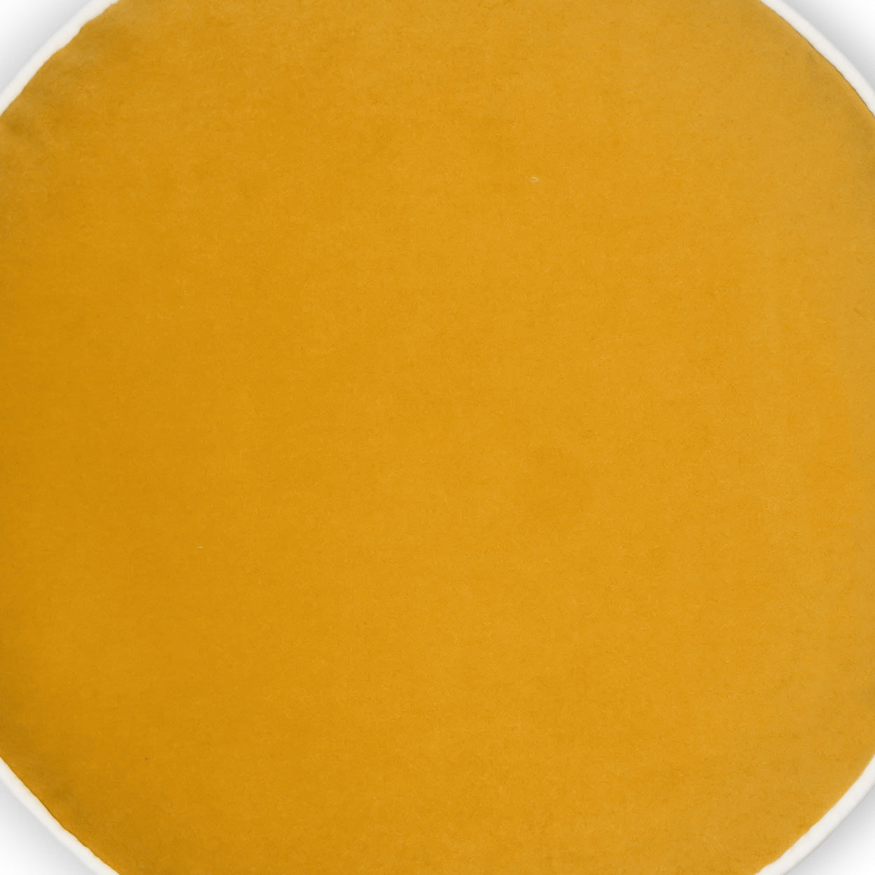 Posh Circle Mustard Yellow Throw Pillow Insert