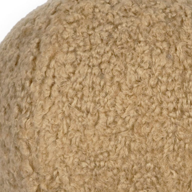 D.V. Kap Poodle Ball Tan Brown Throw Pillow Insert