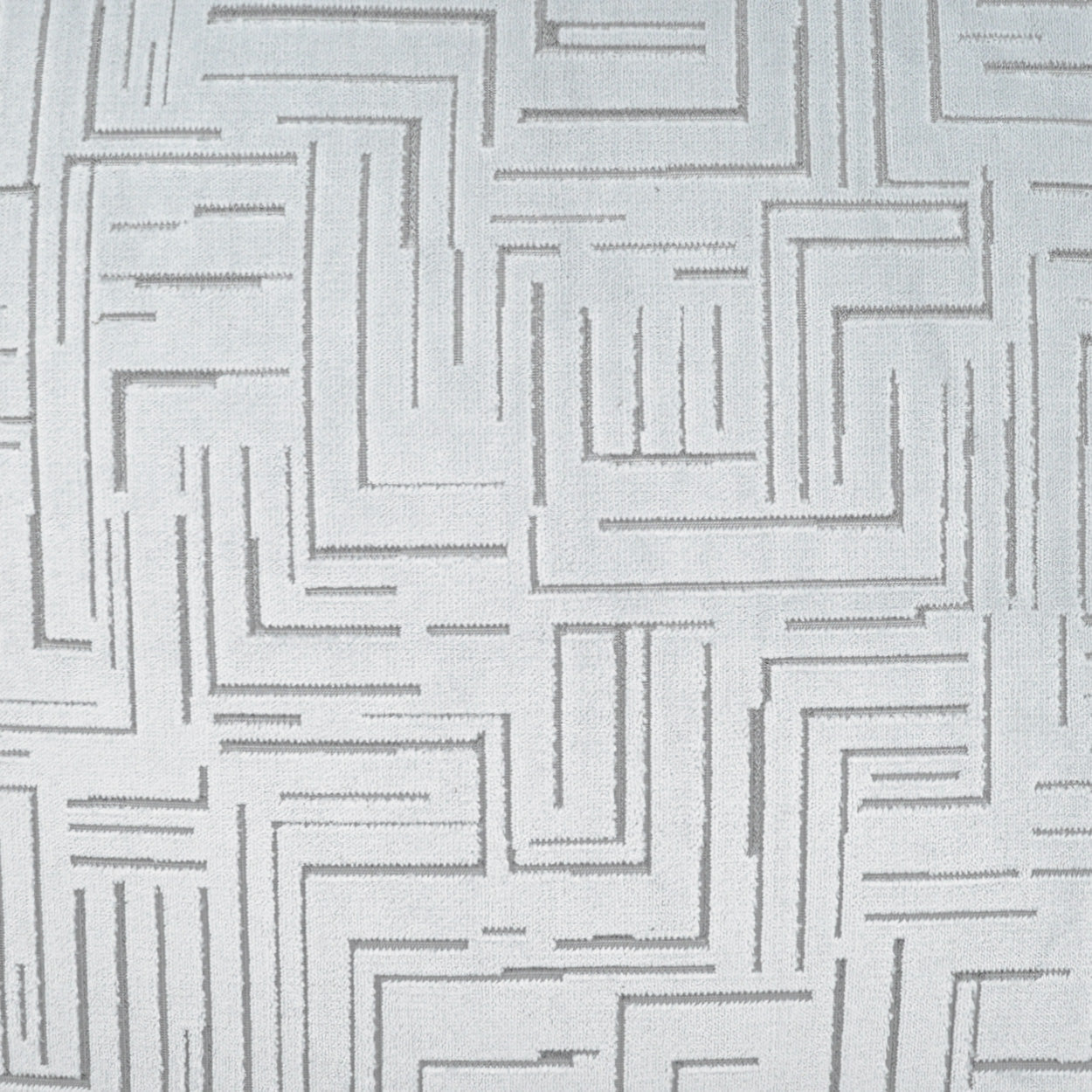 Klint Mist Grey Throw Pillow With Insert