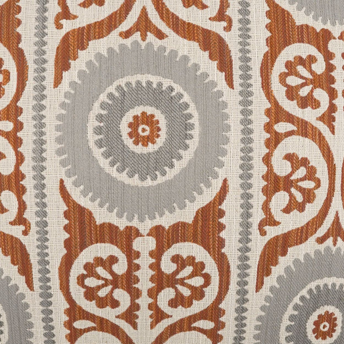 D.V. Kap Selma Rust Grey Throw Pillow With Insert