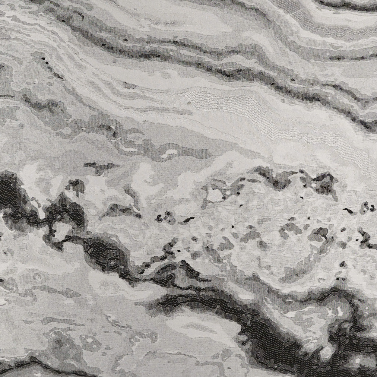 Mahwah Onyx Grey Throw Pillow With Insert