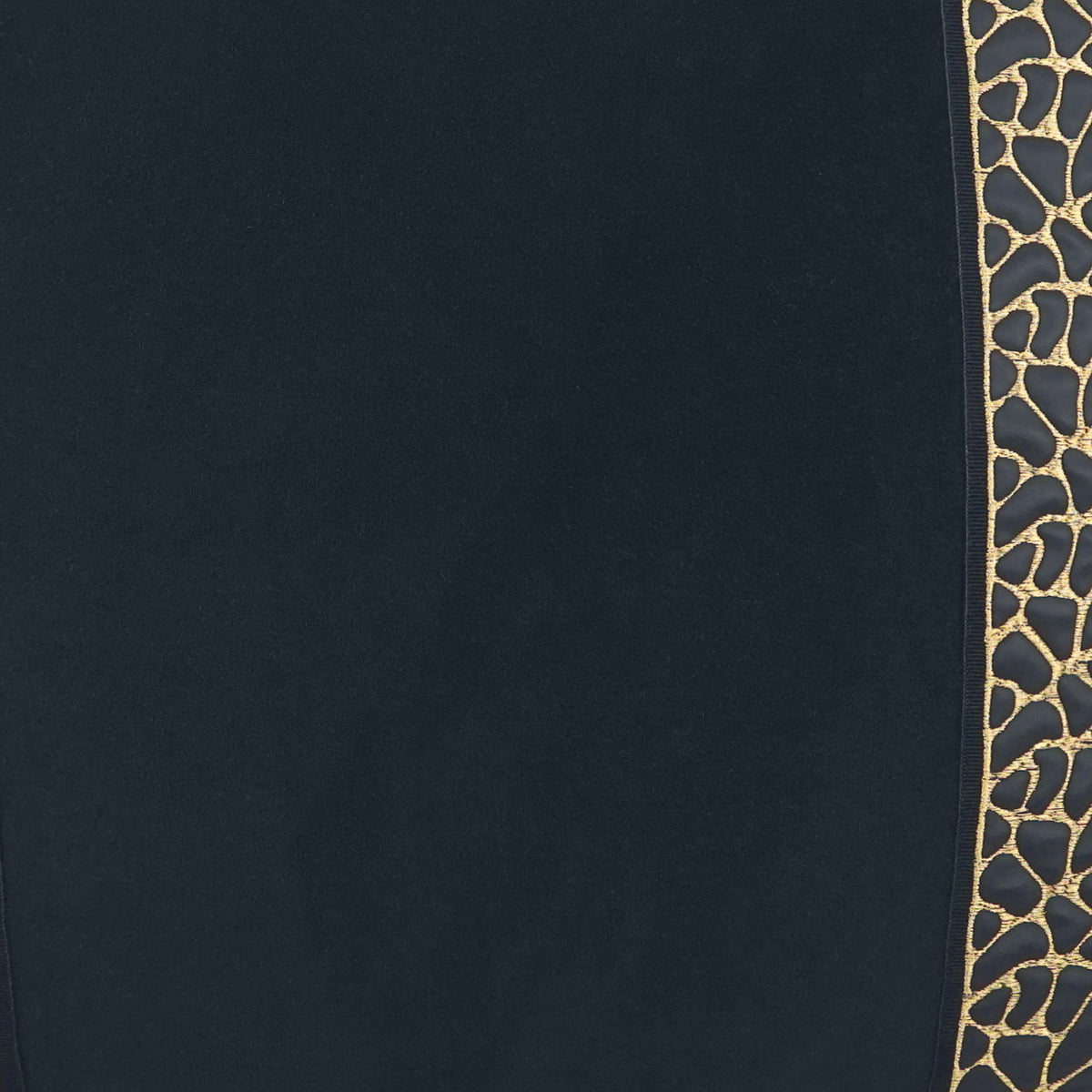 D.V. Kap Sloane Black Throw Pillow With Insert