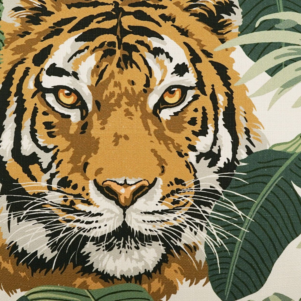 D.V. Kap Tiger King Green Throw Pillow With Insert