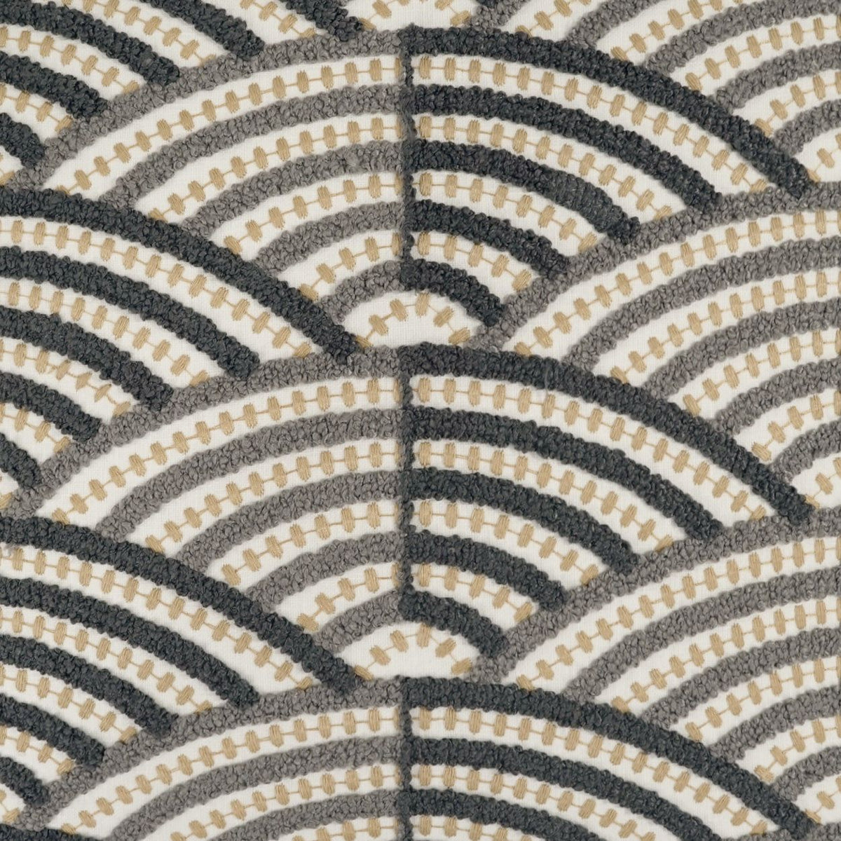 D.V. Kap Shapely Grey Throw Pillow With Insert