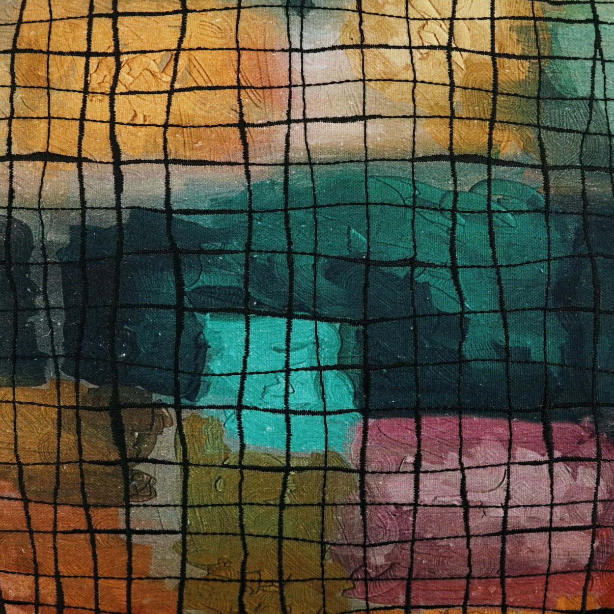 Klee Multi Color Throw Pillow With Insert