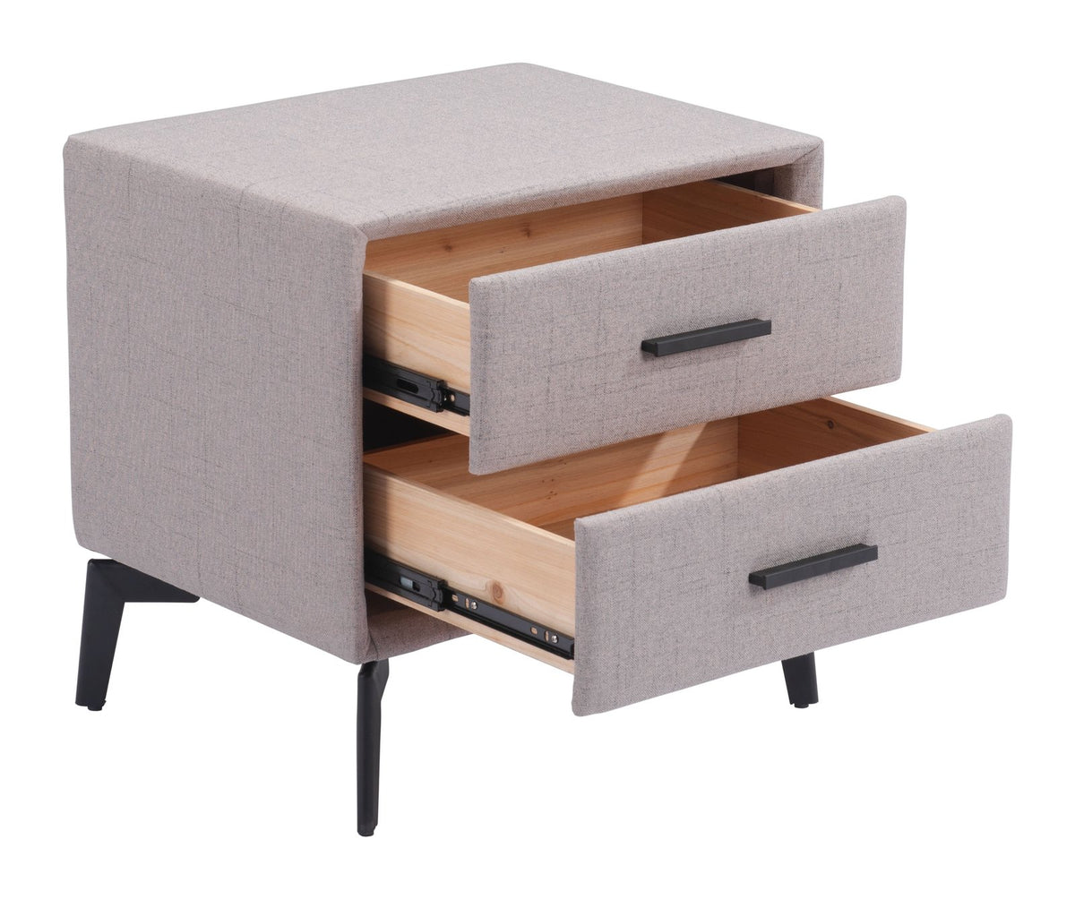 Zuo Modern Halle Side Table Gray