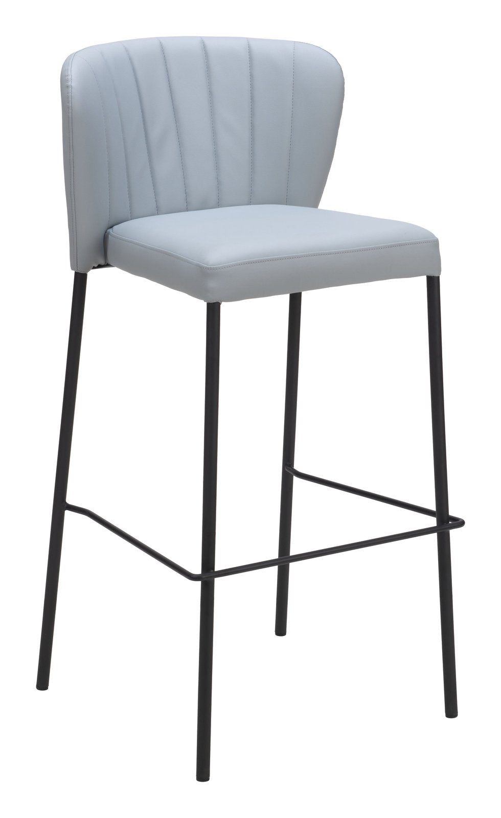 Zuo Modern Linz Barstool (Set of 2) Gray