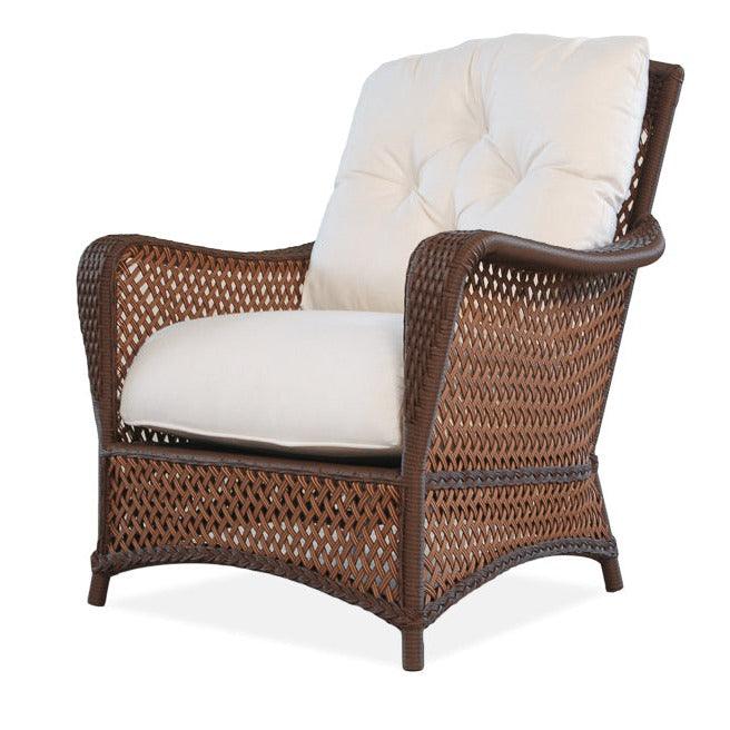 Grand Traverse Lounge Chair With Sunbrella Cushions Outdoor Accent Chairs LOOMLAN By Lloyd Flanders