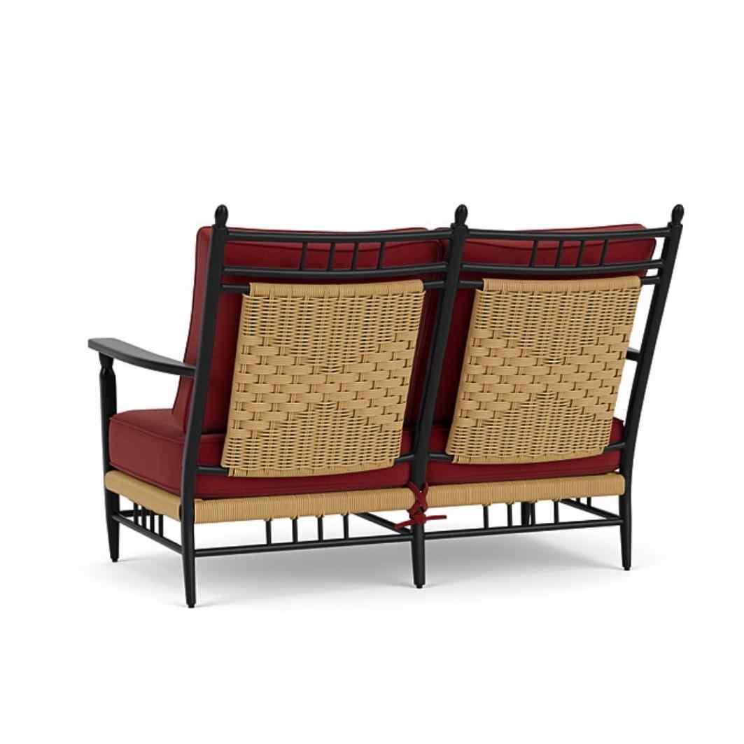 Lloyd Flanders Low Country Loveseat Premium Wicker Furniture