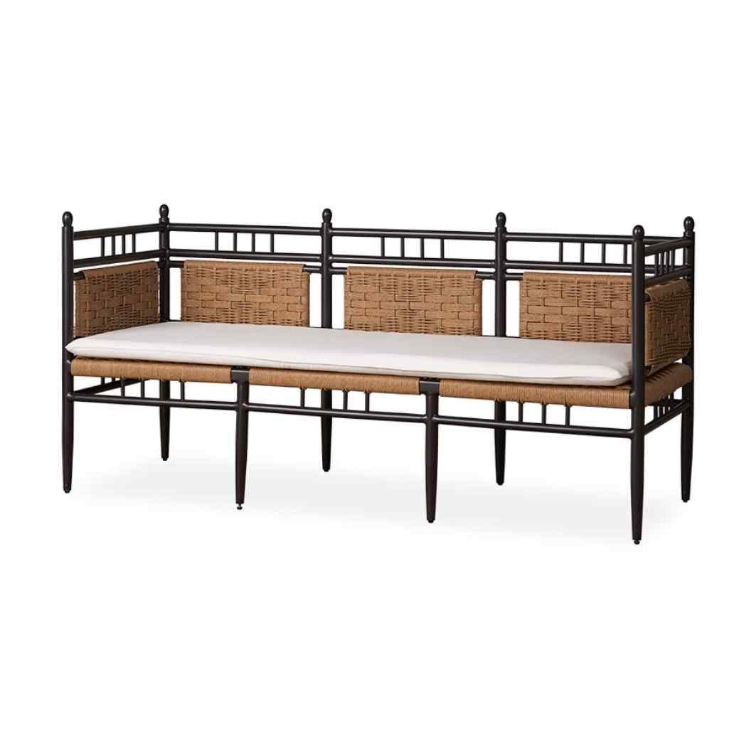 Low Country Outdoor Replacement Cushions For 3-Seat Garden Bench Replacement Cushions LOOMLAN By Lloyd Flanders