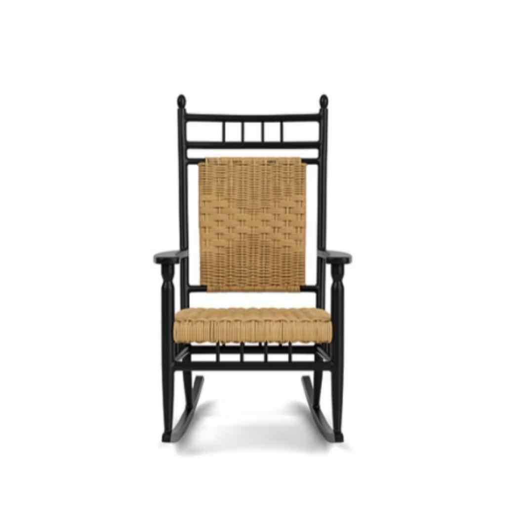 Low Country Porch Rocker Premium Wicker Furniture Outdoor Lounge Chairs LOOMLAN By Lloyd Flanders