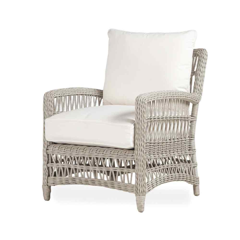 Mackinac Patio Furniture Wicker Outdoor Patio Lounge Chair Outdoor Accent Chairs LOOMLAN By Lloyd Flanders