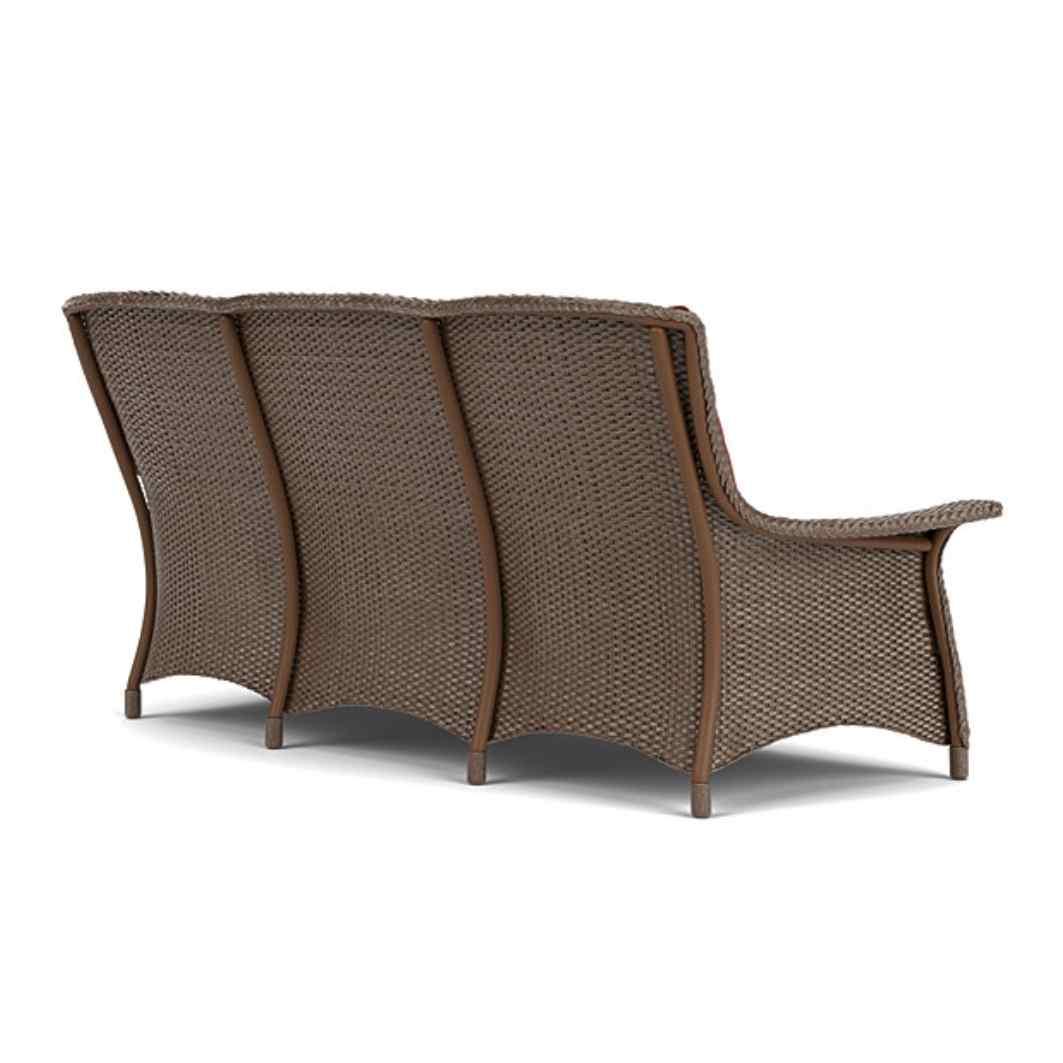 Mandalay Sofa Premium Wicker Furniture Outdoor Sofas & Loveseats LOOMLAN By Lloyd Flanders