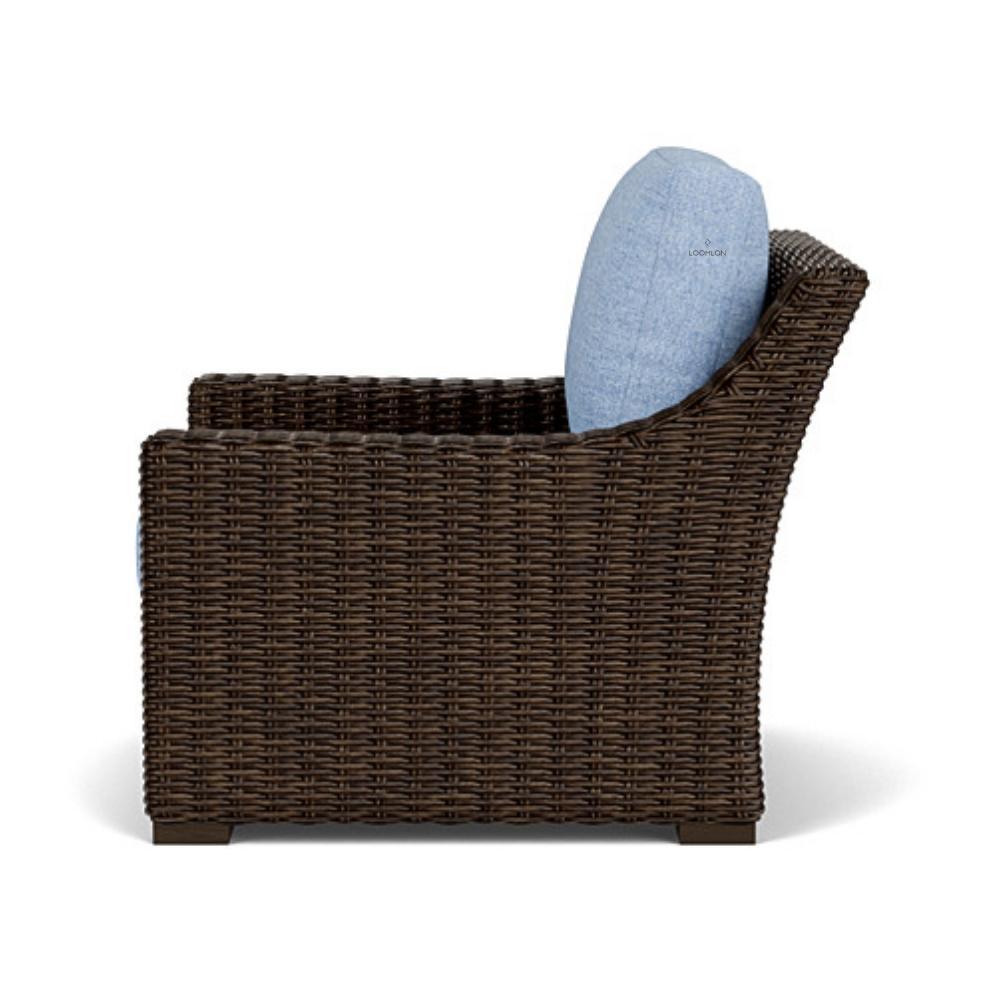 Mesa Lounge Chair Premium Wicker Furniture Outdoor Accent Chairs LOOMLAN By Lloyd Flanders