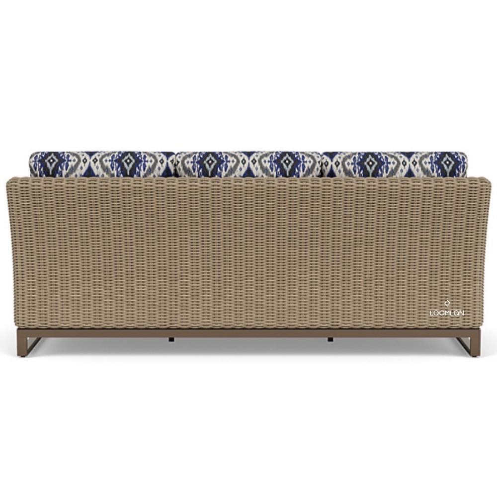 Lloyd Flanders Milan Sofa Premium Wicker Furniture Made USA