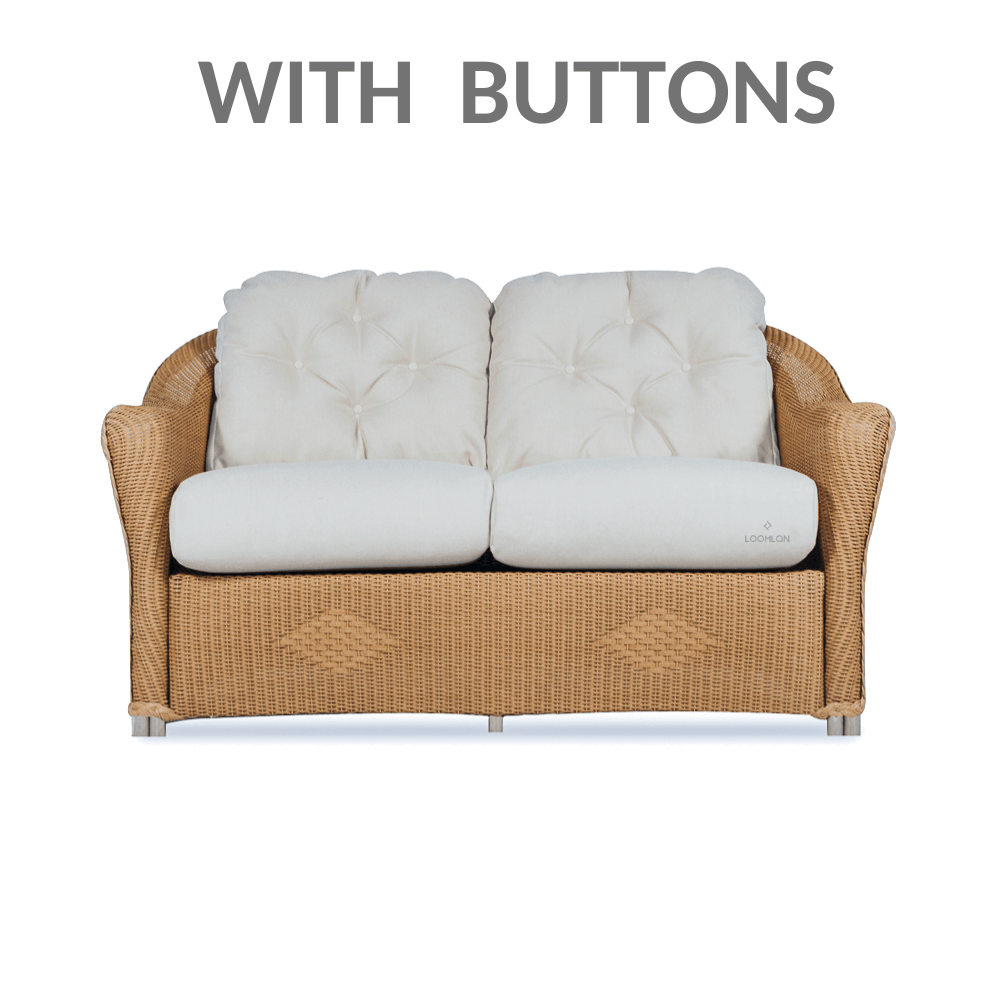 Reflections Outdoor Replacement Cushions for Loveseat Replacement Cushions LOOMLAN By Lloyd Flanders